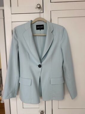Giorgio Armani Cashmere Blue Blazer
